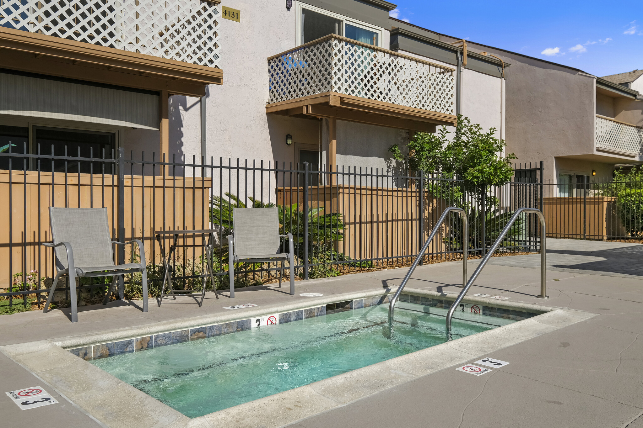 Dive into relaxation at our shared jacuzzi - 4110 Mount Alifan Pl