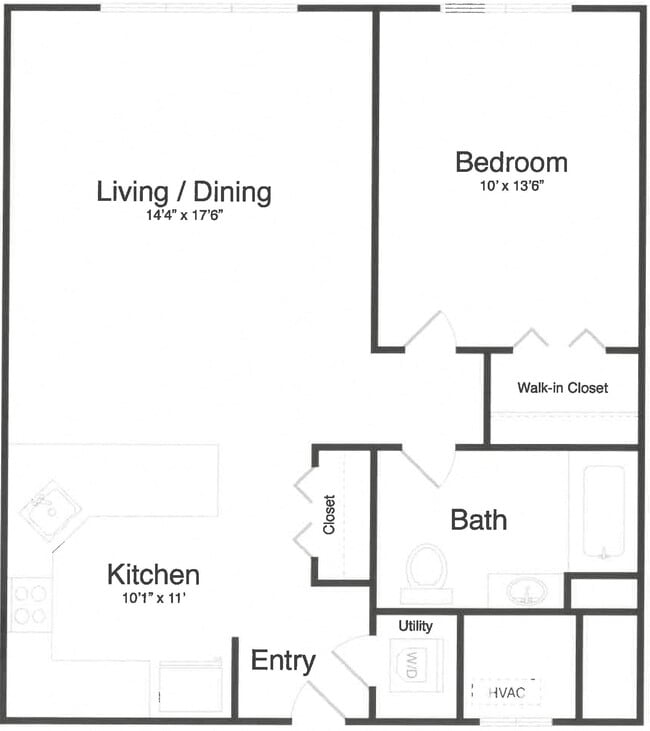 Floorplan - Courtyard at Jefferson