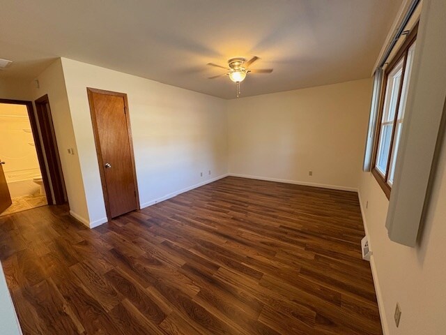 Living Room from front door - 207 S Pfeffer Rd