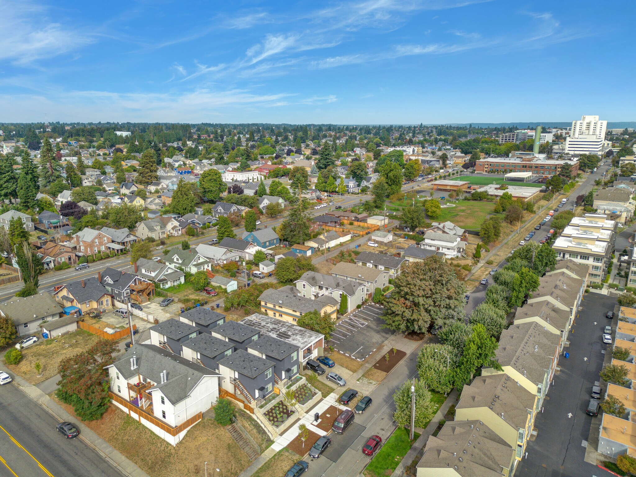 Aerial view - 2410 S I St