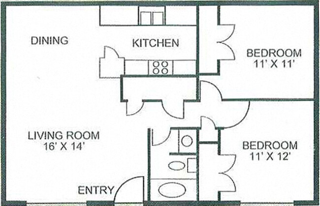 Floorplan - Cantera Apartments