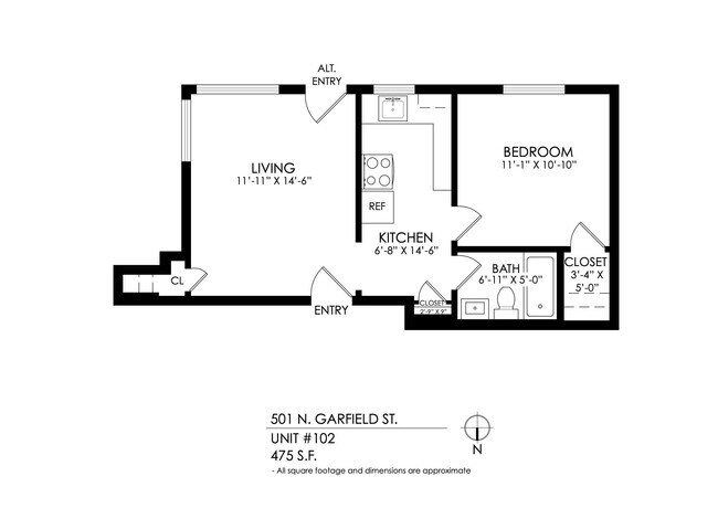 Floorplan - 475-501 Garfield