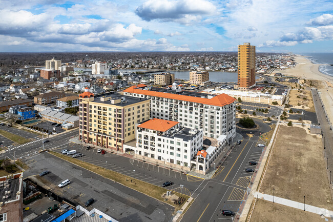 Aerial Photo - North Beach Asbury Park