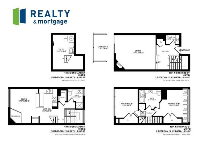 Floorplan - 1901 N. Orchard Street