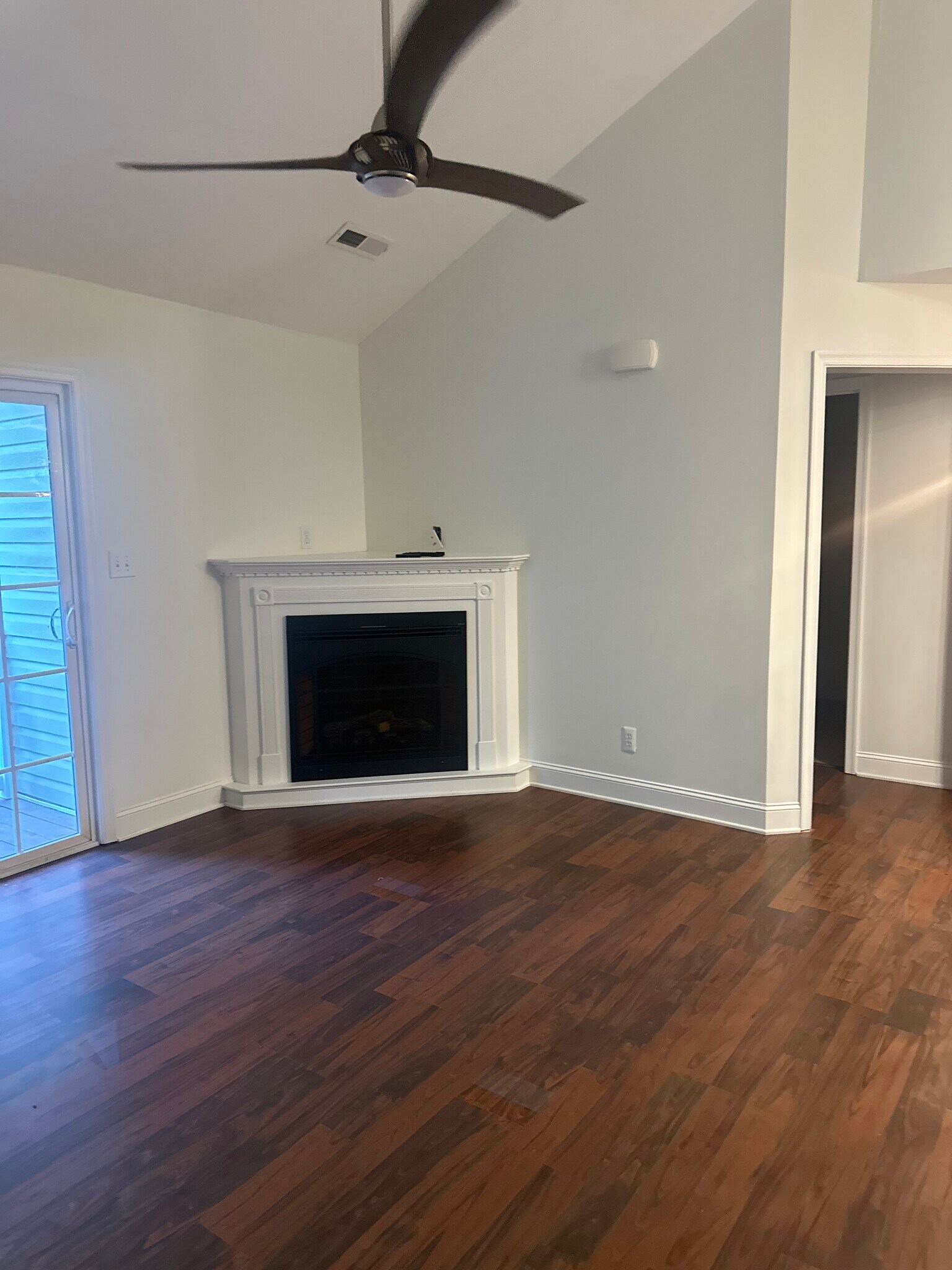 Corner Electric Fireplace - 623 Wyndhurst Dr
