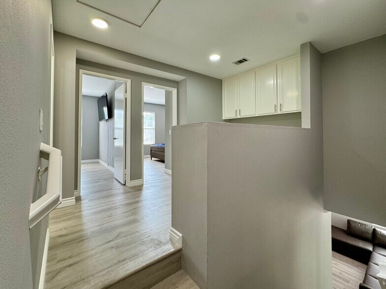 Private upstairs with secondary bedrooms to the right - 16224 Chadwick Ct
