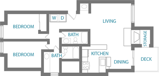 Floorplan - Cambridge on Seventh