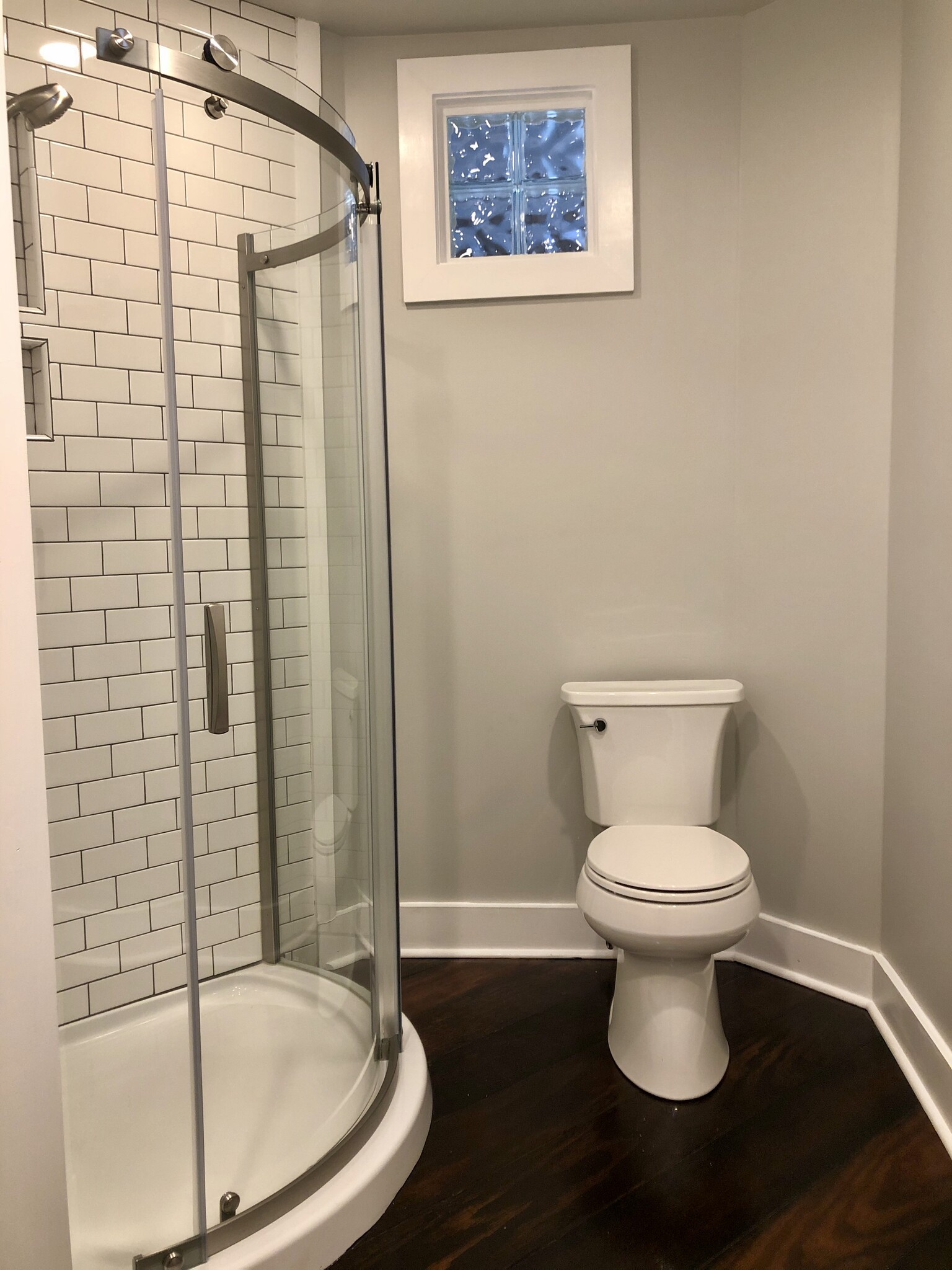 Master bathroom with freestanding shower. - 20400 Church St