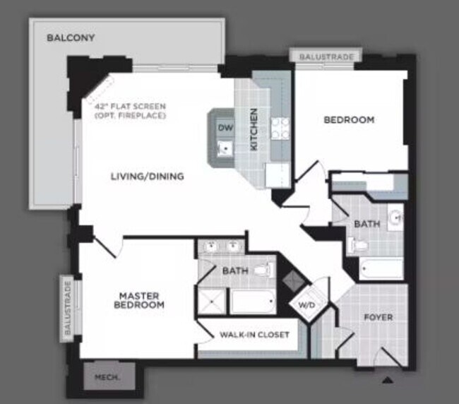 Building Photo - Luxury Fully Furnished 2BR/2BA Corner Cond...
