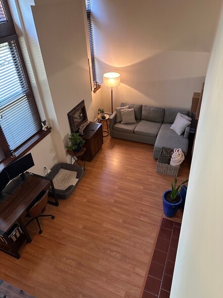 First floor view from top floor - 32 Pine St