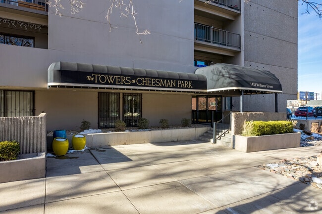 Entrance - Towers At Cheesman Park