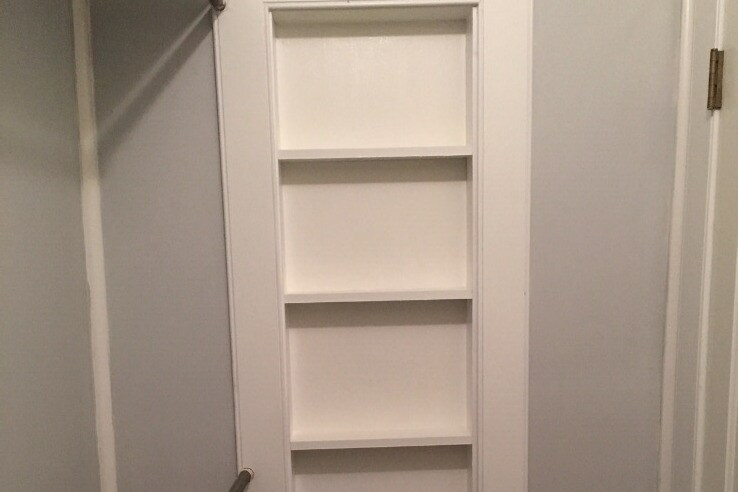 Build outs in walk-in - 1520 S Louisiana St