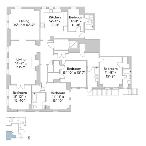 Floorplan - Cloisters