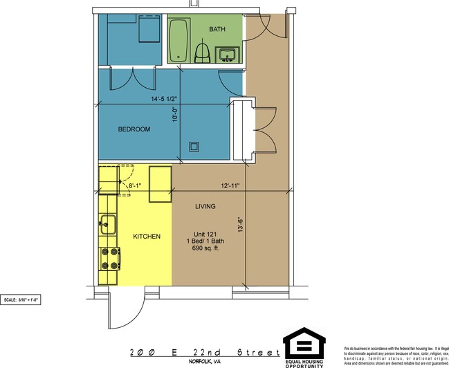 Floorplan - The Brightleaf Building