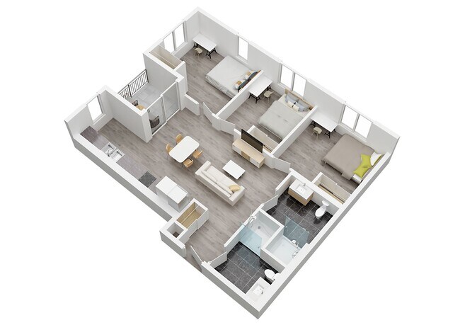 Floorplan - Orion 1317 Jefferson