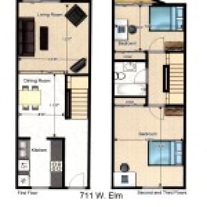 Floorplan - 711 W Elm