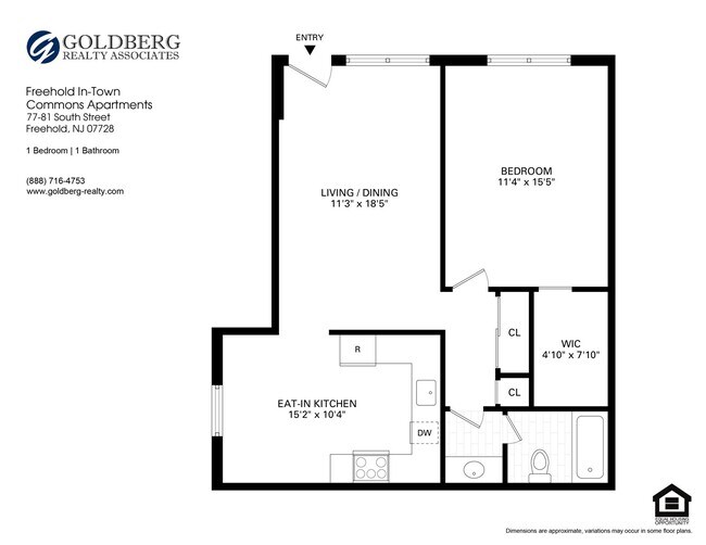 Floorplan - Freehold In-Town Commons