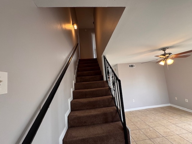 Stairs to bedrooms - 3333 Golden Dr