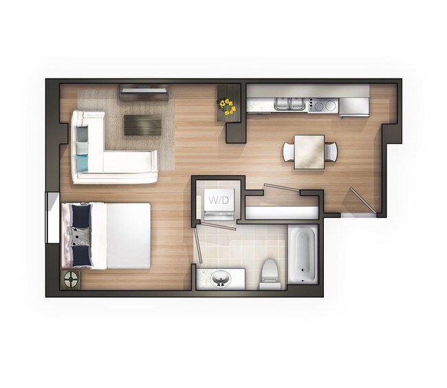 Floorplan - The Land Bank Loft Apartments