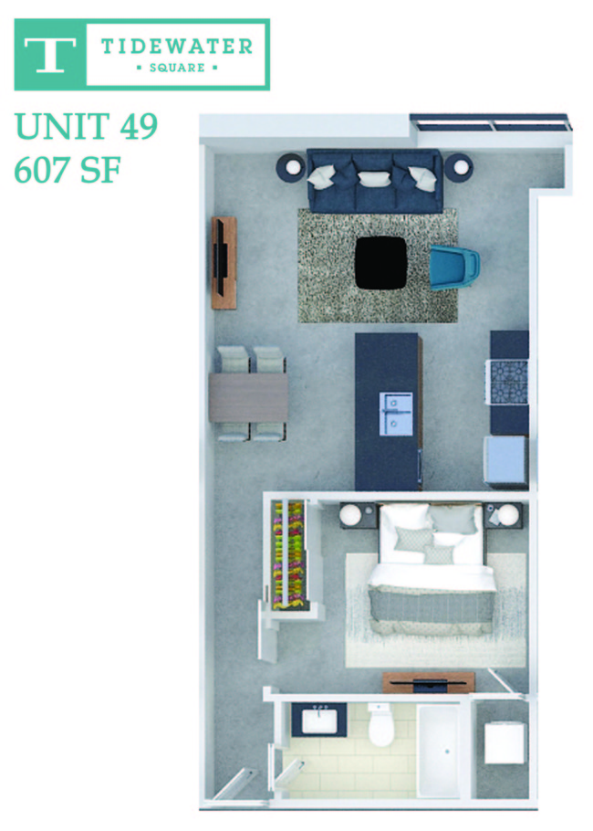 Floorplan - Tidewater Square