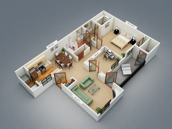 Floorplan - Pines at Marston Lake