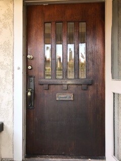 Original Front Door - 367 Junipero Ave