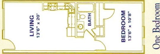 1BR/1BA - Village at Sheridan Meadows