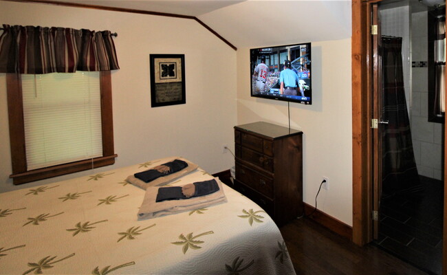 43" Roku TV in both bedrooms - 251 Lake Shore Dr N