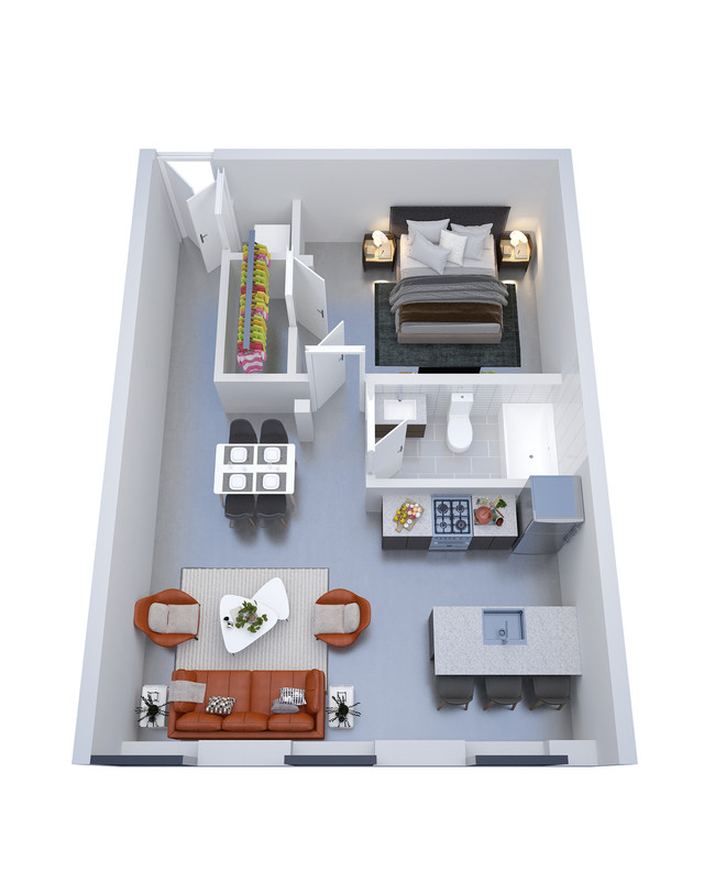 Floorplan - Peanut Factory Flats