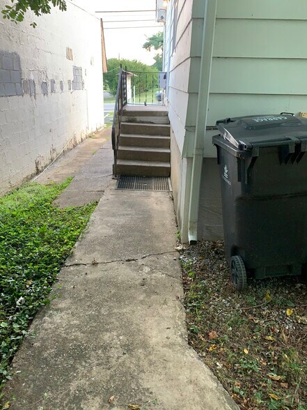Back Steps from Parking Area - 3702 Whittle Springs Rd
