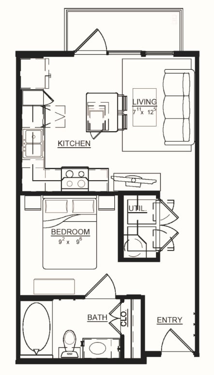 Floorplan - Mystique at University Heights