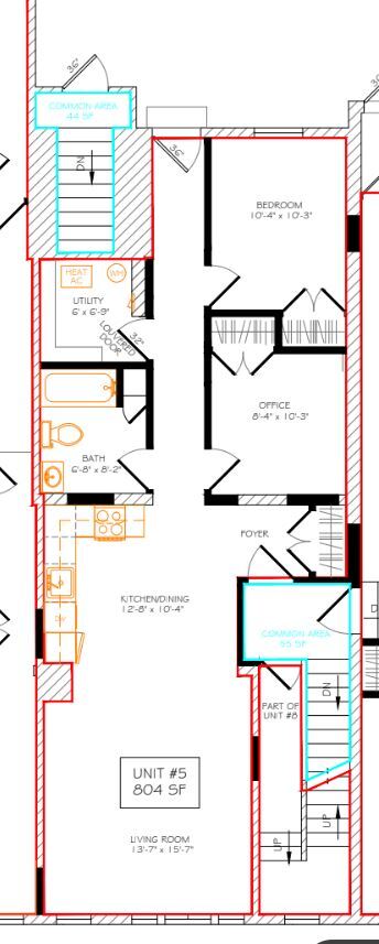 Floorplan - 45 E King St Apartments