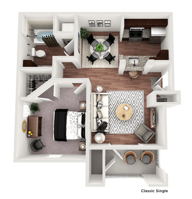 Floorplan - The Villa at River Pointe