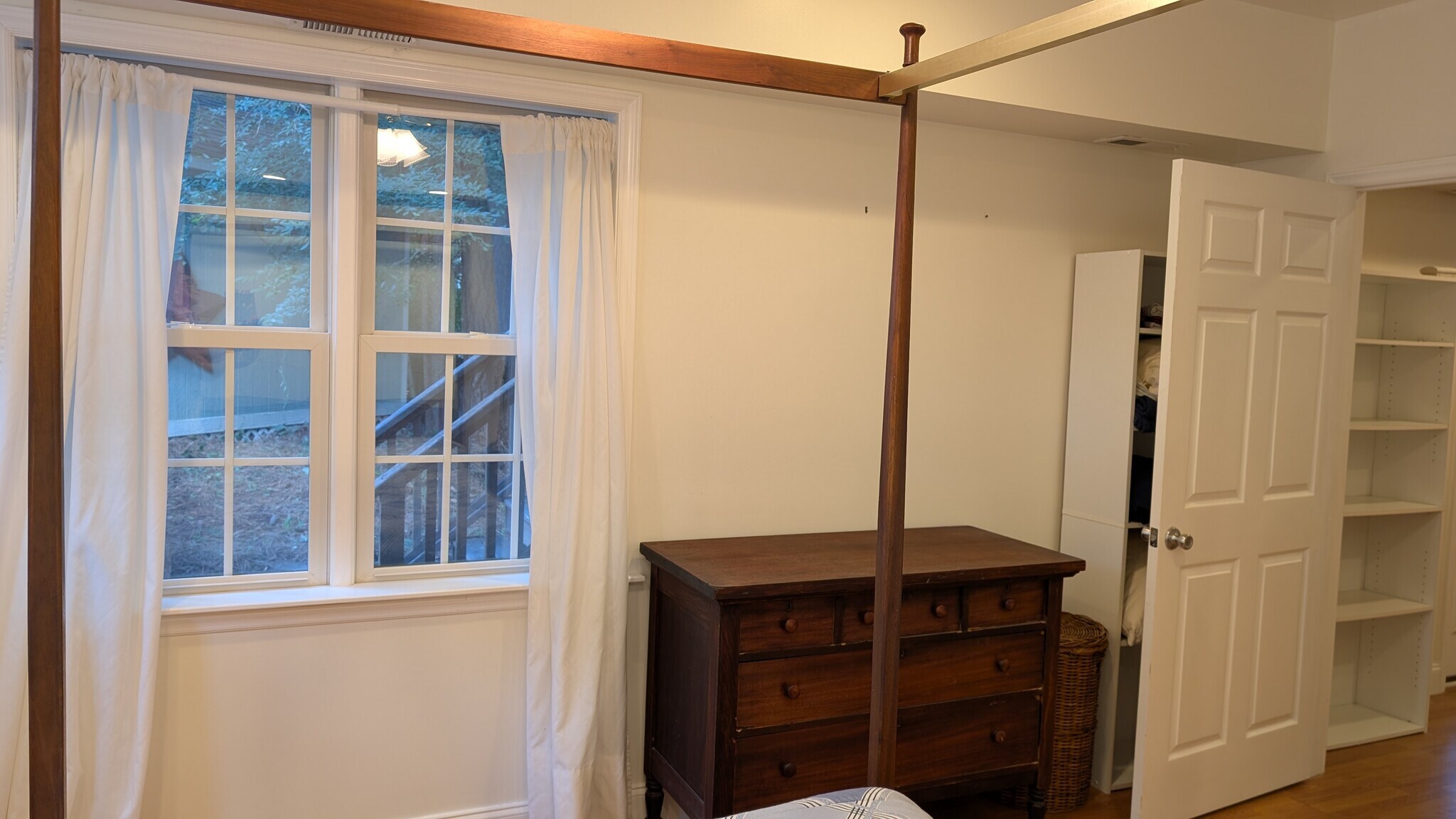 Bedroom view out of windows - 8 Elam Ct