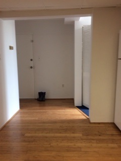 View of entry from kitchen, laundry closet is in the right - 3531 Forest Lane