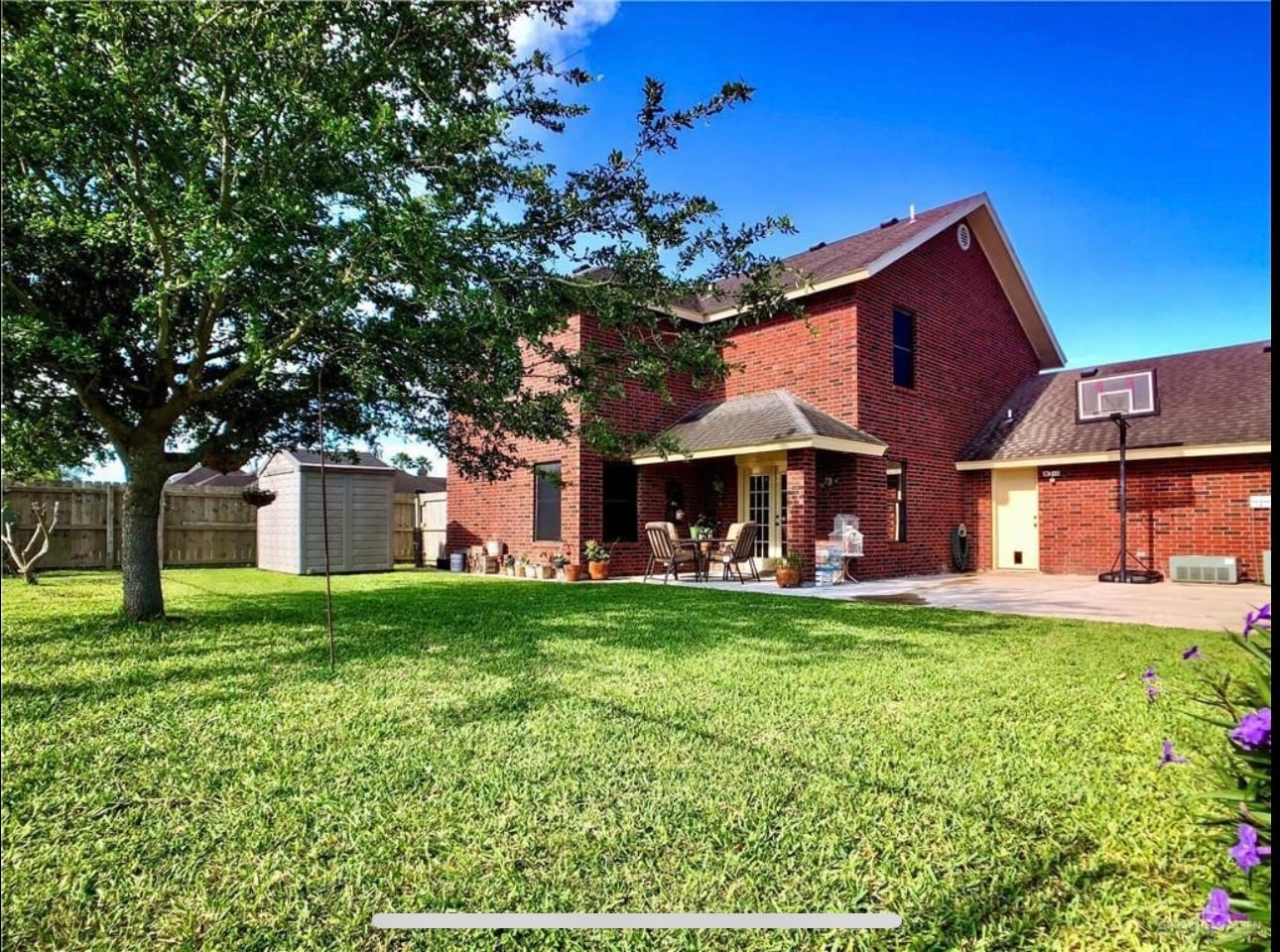 Back yard with shed - 1305 Ambrosia Dr