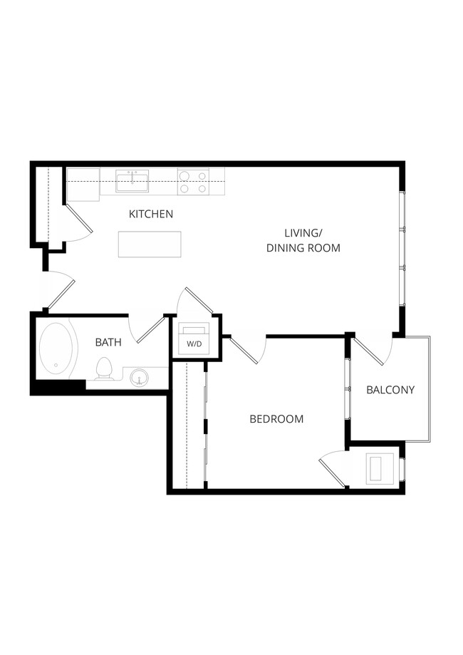 Floorplan - Gatsby Apartments