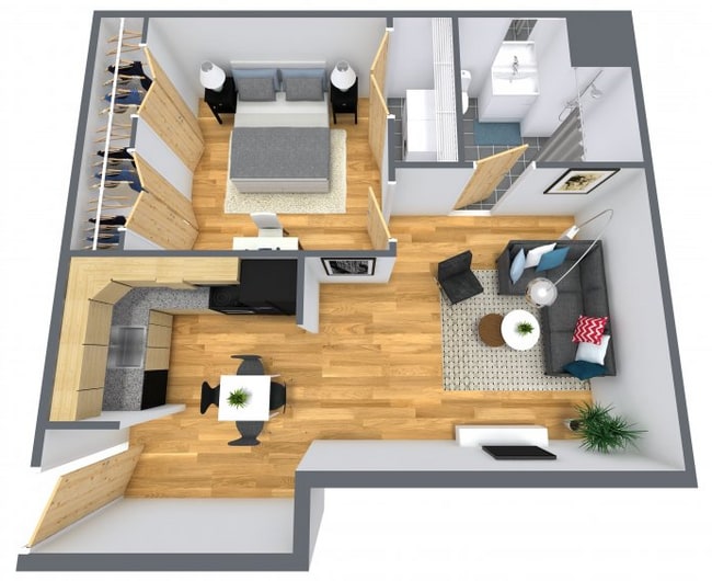 Floorplan - MacTavish Flats