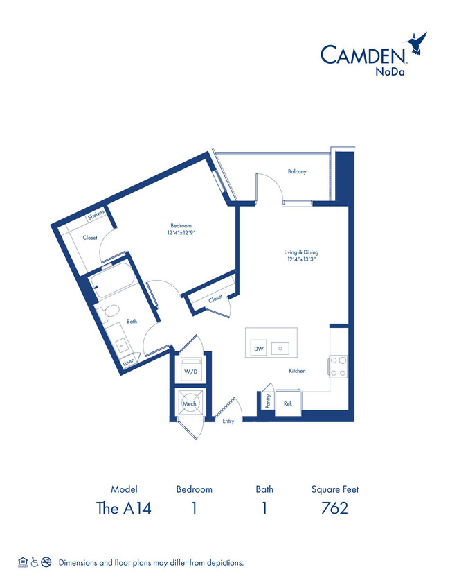 Floorplan - Camden NoDa