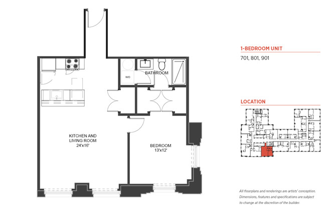 Floorplan - The Residences at The R.J. Reynolds Building