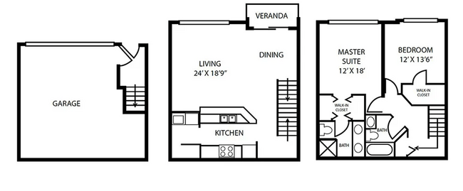 Floorplan - Pallas Townhomes and Apartments