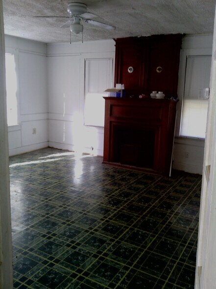 Fireplace now with central heat furnace - 110 Dowdy St