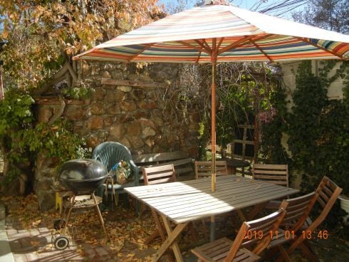 Shared patio area with veg. garden - 718 S 1100 E