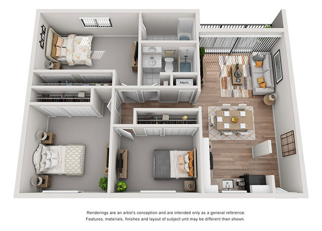 Floorplan - Landings at Parkview