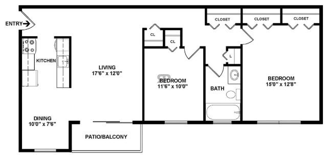 Floorplan - The Dorchester.