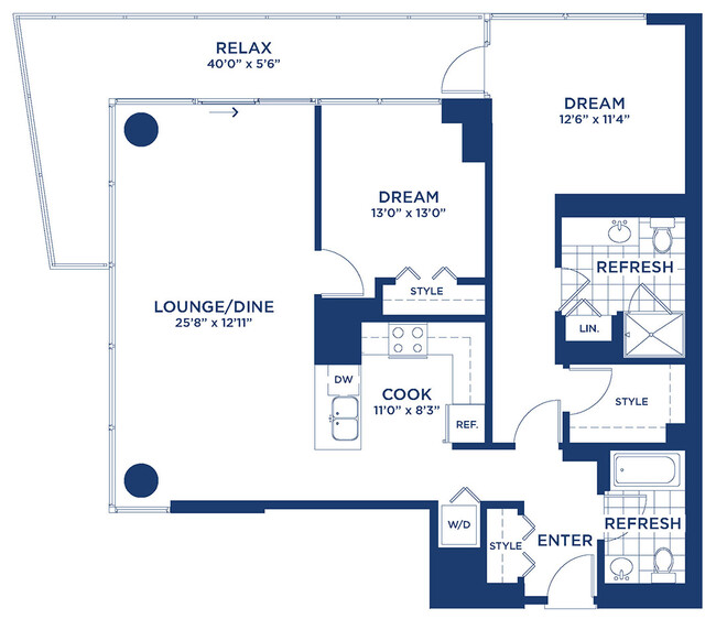 Floorplan - Burnham Pointe