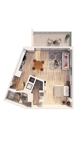 Floorplan - Roosevelt Lofts