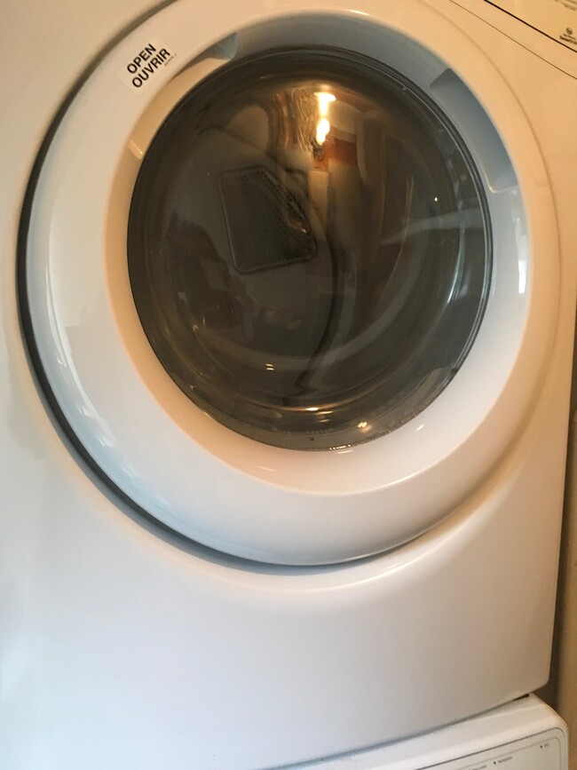 New washer & dryer - 245 Bradley St