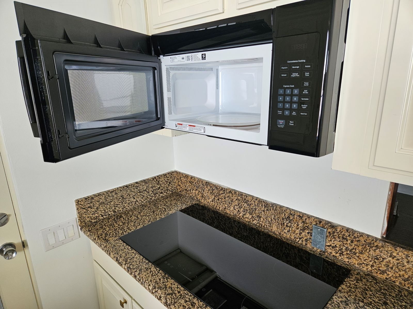 New microwave - 3657 Broadmoor Blvd