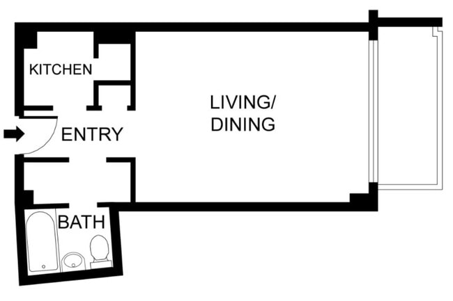 Floorplan - 2400 Hudson Ter